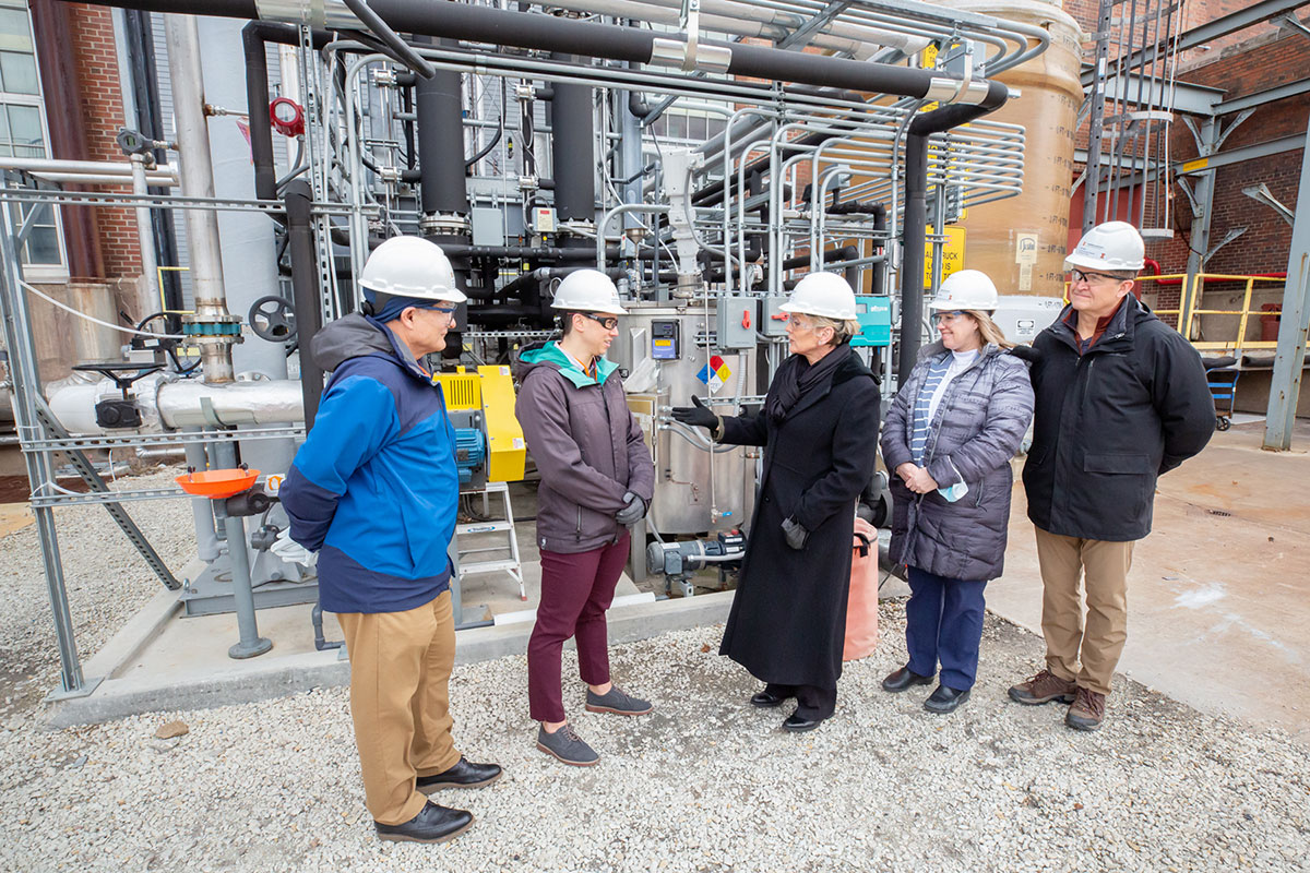 U.S. Secretary of Energy Granholm tours PRI's sustainable energy projects